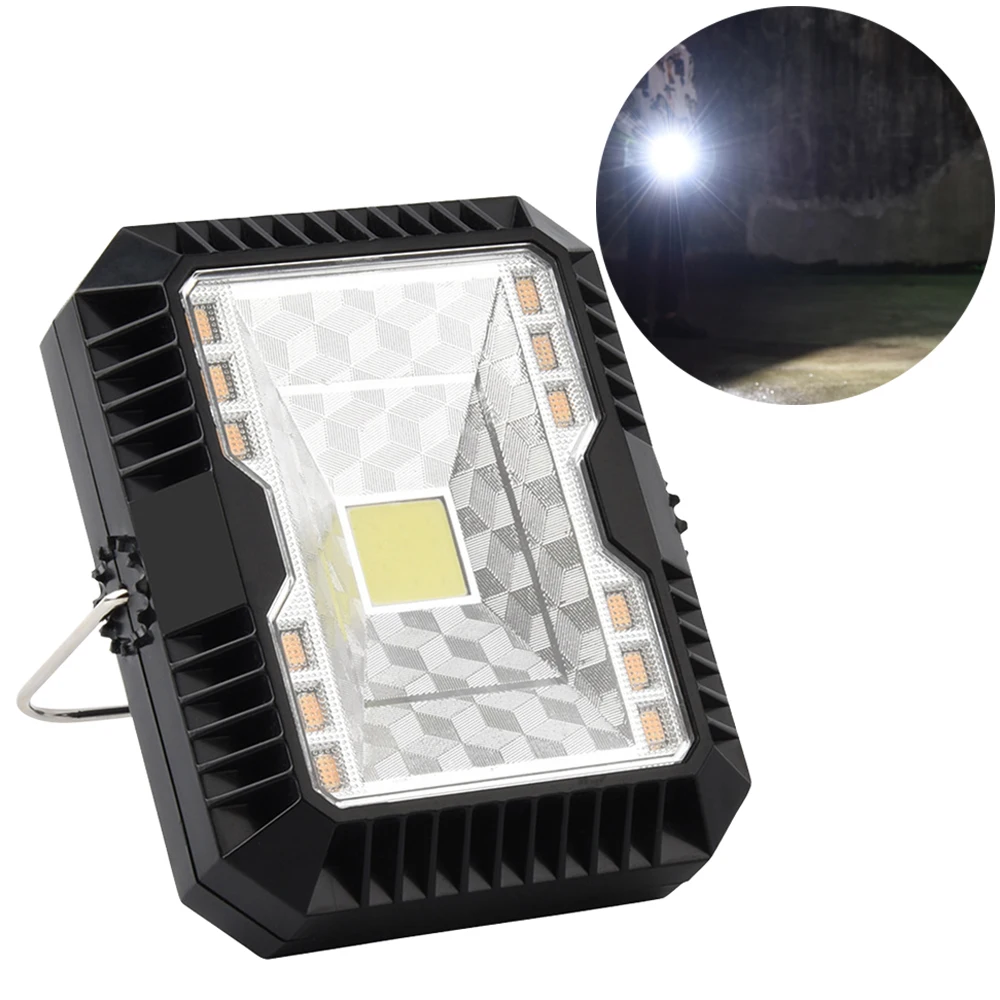 

Multi-function Rechargeable LED Tent Light Solar Power Lantern Adjustable Camping Lamp for Hiking Emergencies Portable Lighting