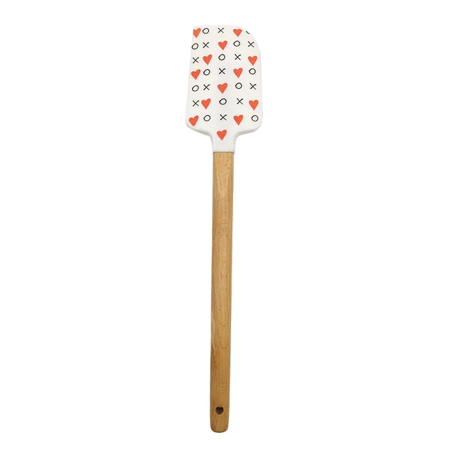 Food Grade Scraper Kitchen Creative Silicone Spatula Pastry Butter Cookie Spatula Cake Decor Mixing Tool Baking Accessories 1