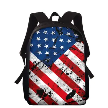 

HYCOOL Laptop Backpack for Women Men Country National Flag Print Fashion Schoolbag Book Bags Casual Travel Storage Zipper Bag