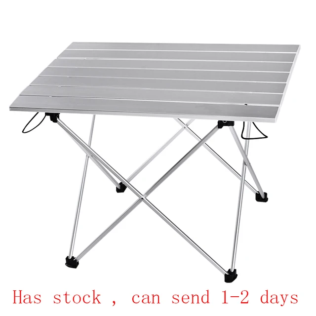 US $19.67 Portable Table Foldable Folding Camping Hiking Desk Traveling Outdoor Picnic New Blue Gray Pink Bla