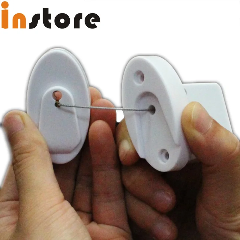 50 Pcs Mobile Phone Security Stand Dummy Phone Anti Theft Display Holder Retractable Pull Wire Box For Retail