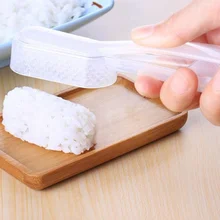 Простые ручные формочки для суши с ручкой портативные DIY ручной работы формочки для рисовых шариков для детей Bento