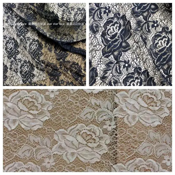 2 метра вышивка черно-белая сетчатая ткань точечная сетчатая ткань, платье, свадебный фон, одежда нижняя рубашка Ткань Текстиль