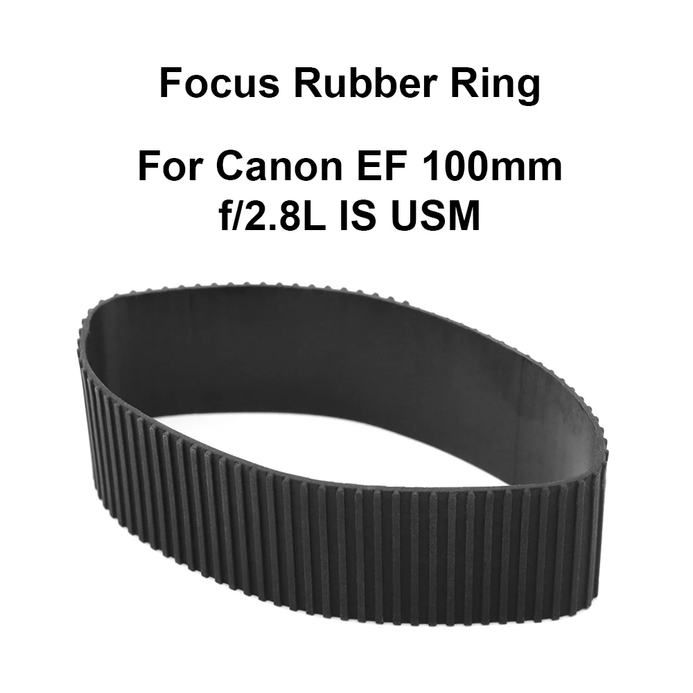 Lens Focus Grip Rubber Ring Replacement For Canon Ef 100mm F/2.8l Is
