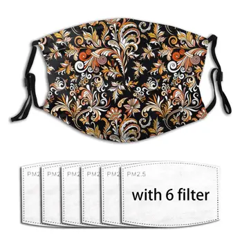 

Baroque Swirls Washable Reusable Anti-Pollution 2020 Summer Face Masks PM2.5 Filter Protector Dust Haze Male