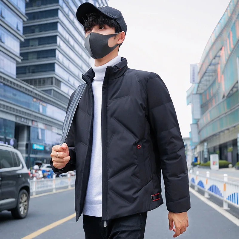 

2019 New Winter Jackets Parka Men Autumn Winter Warm Outwear Brand Slim Mens Coats Casual Windbreaker Quilted Hiking Jackets