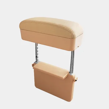 

Parts Storage Box Car Auto Inner Interior Armrest Breathable ABS+Leather