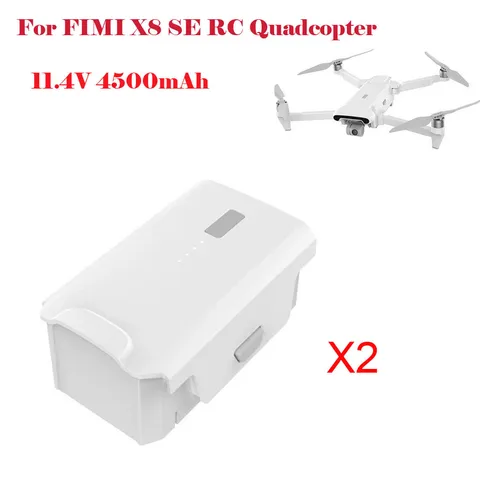 2020 New Year Gifts toys for children boy toy 2pcs 114V 4500mAh Lipo Battery For FIMI X8 SE RC Quadcopter Spare Parts 2020 New Year Gifts toys for children boy toy 2pcs 114V 4500mAh Lipo Battery For FIMI X8 SE RC Quadcopter Spare Parts