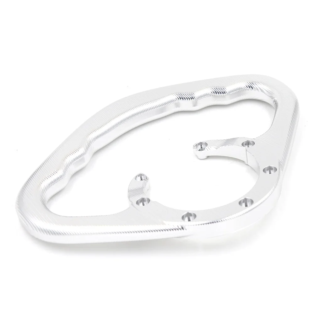 Silver Мотоциклетные пассажирские рукоятки, рукоятка для бака, ручки для захвата, подлокотник для Honda CBR600 F4I CBR600RR CBR 900RR 954RR CB1000R - Цвет: Silver