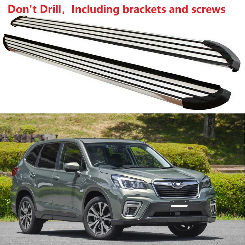 Для Subaru Forester Беговая доска боковой шаг Nerf бар педаль