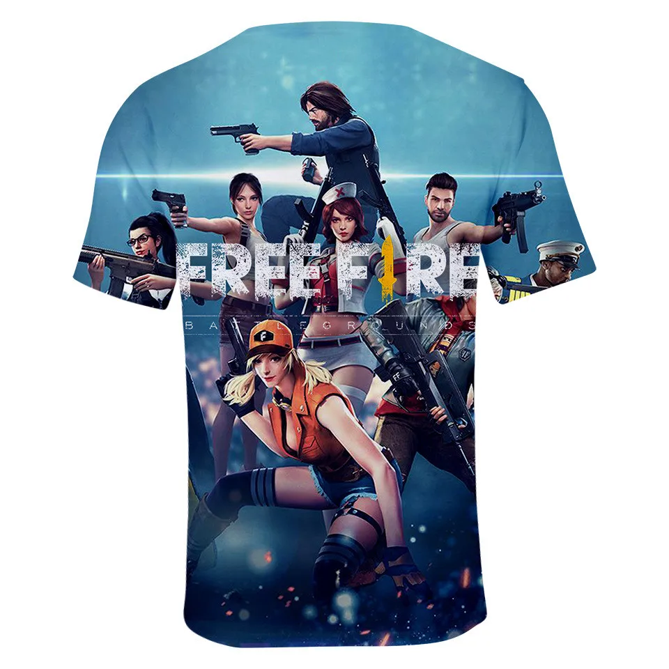 Free fire t shirt for 13 year old boy Clearance