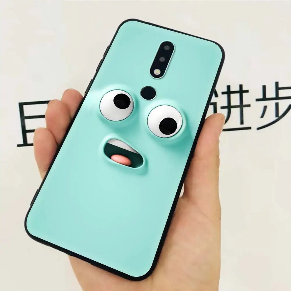 Funny Face Silicone Phone Case For Nokia C10 G10 5.4 7.2 3.4 5.3 2.3 3.2 8.3 2.4 X10 X20 G20 C20 2.2 Fundas Cover