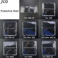 JCD Plastic Clear Crystal Protective Hard Shell Skin Case Cover For GBA SP NDSL DSI NDSi XL 3DS XL New 3DS XL LL Console - Image 2