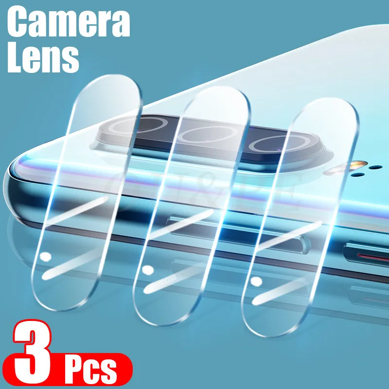 Vidrio templado para cámara, película protectora de lente para Huawei P30, P40, P20 Pro Lite, Honor 30, 30s, 20, 20i, mate 20X30 lite, 3 uds.