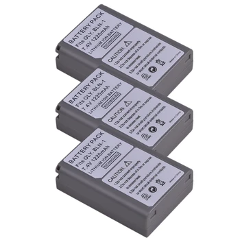 

Durapro 3PC 7.4V 1220mAh BLN-1 PS-BLN1 Rechargeble Li-ion Battery for Olympus PS-BLN1 BLN-1 Battery E-M5 EM5 OMD OM-D Cameras