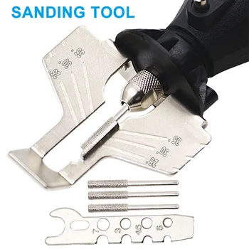 

New Chain Saw Tooth Grinding Tools for Electric Grinder for Sharpening Outdoor Garden Tool Chain Saw Tooth Grinding-30