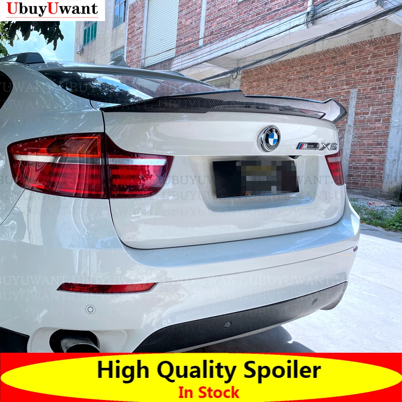Автомобильный задний спойлер из углеродного волокна для BMW X6 E71 E72 2008-2014 |