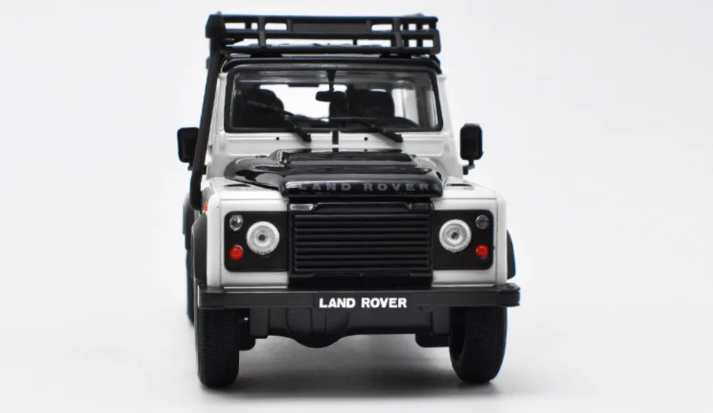 Welly 1/124 1:24 Ностальгический Land Rover Defender внедорожник автомобиль литье под давлением модель игрушки на день рождения для детей мальчиков и девочек