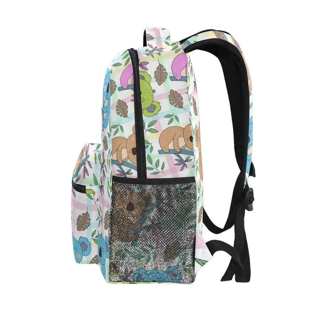 School Bags for Teenage Girls Waterproof High School Backpack Women The koala Printing Student Book Bag big Travel Backpacks new