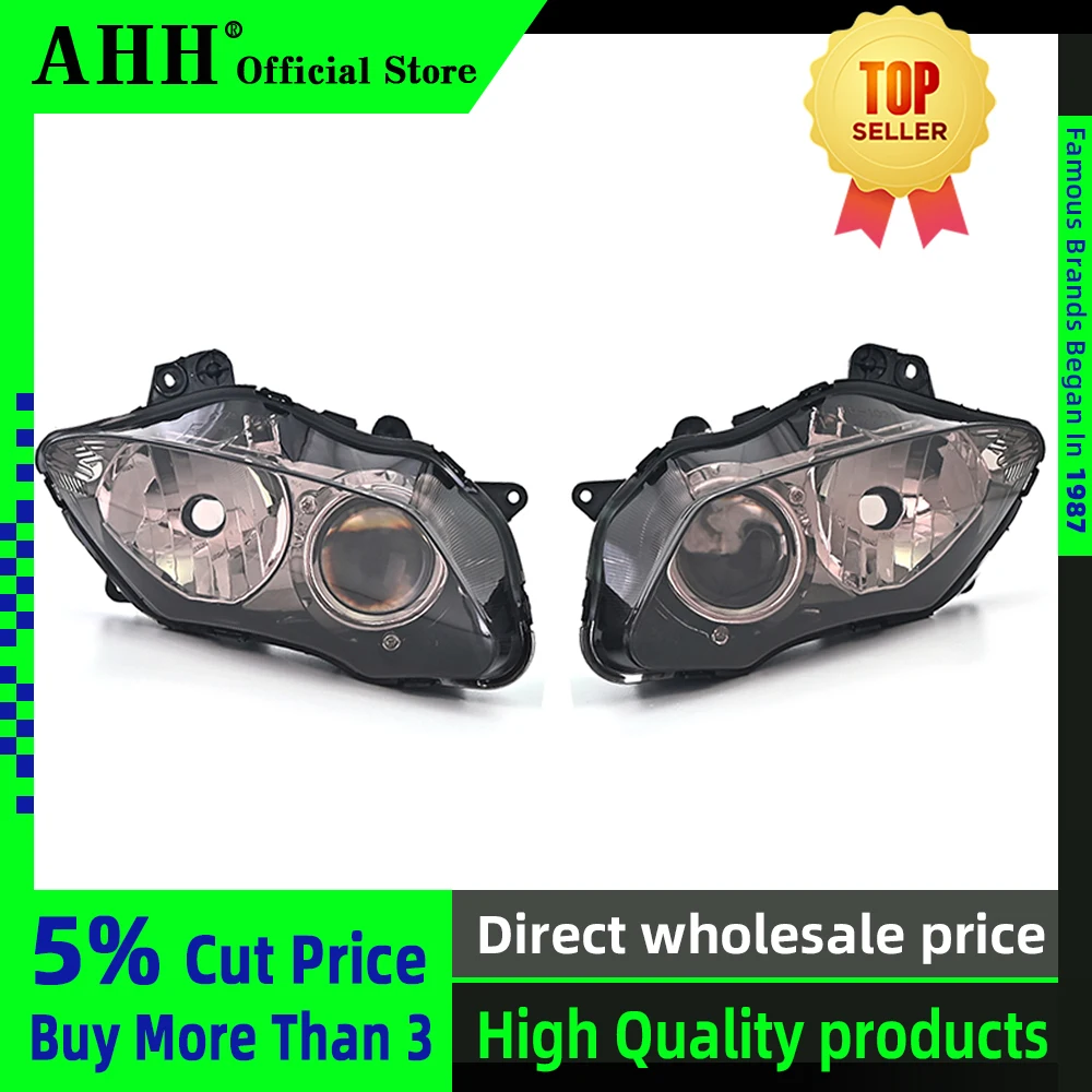 

AHH Motorcycle Headlight Headlamp Head Light For YAMAHA YZF 1000 R1 2007 2008 YZF-R1 07-08 Head Lamp Headlight assembly