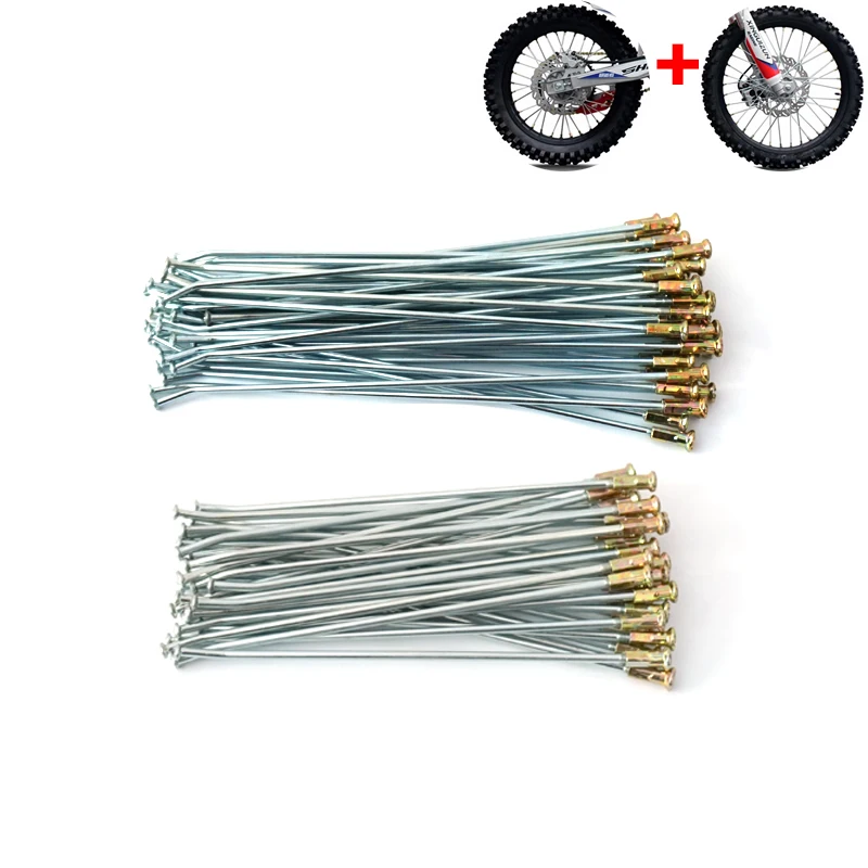 36pcs Moto Wheel Rims Spoke Tube Tire tyre Scooter Bike Motorcycle For  honda cr couvre rayon jante moto crf450x honda crf 250 - AliExpress