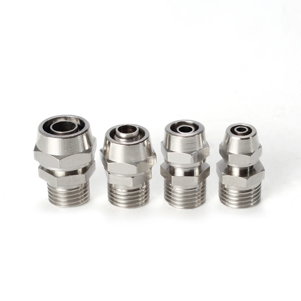 Пневматический фитинг PCF Twist для 4 мм/6 мм/8 мм/10 мм/12 мм OD Hose x M5 1/8 &quot1/4&quot 3/8 &quot1/2&quot BSP