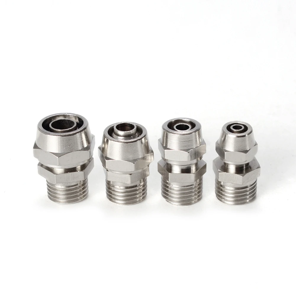 3/8" FPT x Male Quick Connect Plug Stainless Steel 