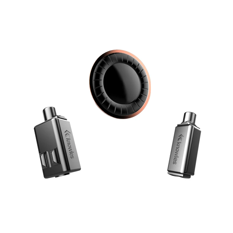  AUDIOSENSE AQ3 HiFi Stereo 2BA(Knowles)+1Dynamic Hybrid Earphone IEMs with Detachable MMCX Cable 3D