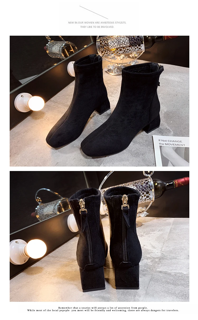 Lady Boots Bootee Woman Round Toe Shoes Low Heels booties Summer Booties Lace Up Luxury Designer Ladies Mid Calf High Heel
