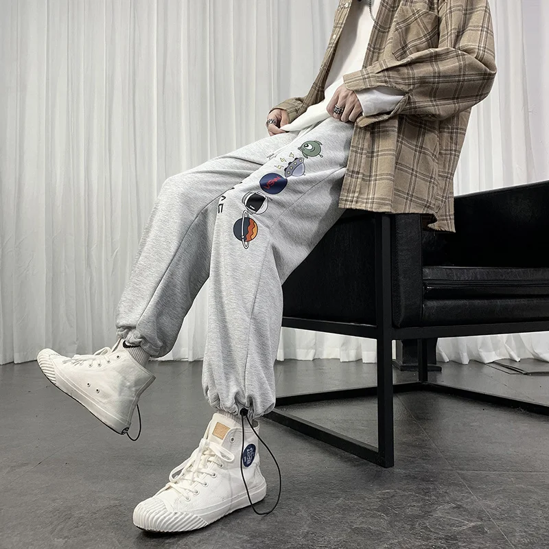 

Повседневные штаны до бедра, плотные штаны, детское новое осеннее платье для крупных женщин, свободные тонкие широкие штаны для полных мм, спортивные штаны, 2020