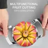 High Quality 12-Blade Extra Large apple Cutter Slicer,Stainless Steel  Ultra-Sharp Fruit Corer Slicer Tools Kitchen Accessories ► Photo 2/6