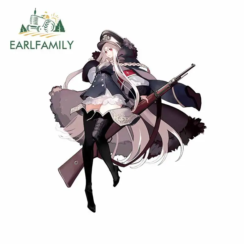 EARLFAMILY 13 см x 11 3 для аниме девочек фронтальные мотоциклетные виниловые наклейки на
