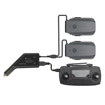 

For DJI Mavic Pro Battery Outdoor Car Charger and Controller Charging Hub Car Connector USB Adapter For Mavic DJI Drone Charger