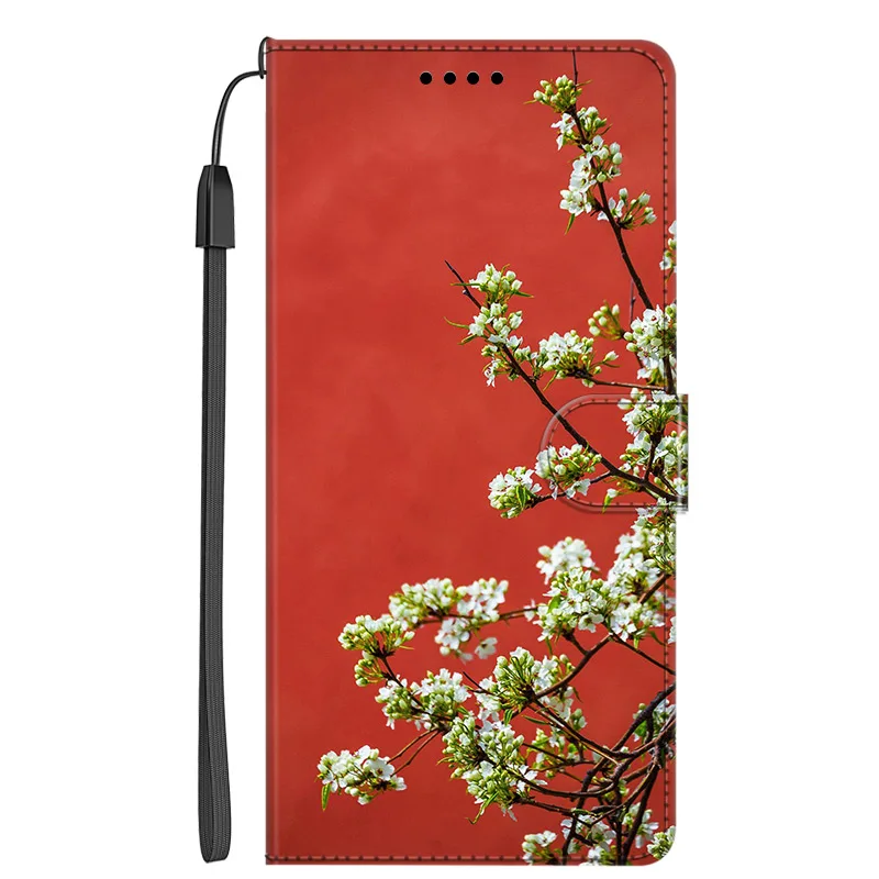 Premium Flip Wallet Magnetic Leather Case - Elegant Protective Cover