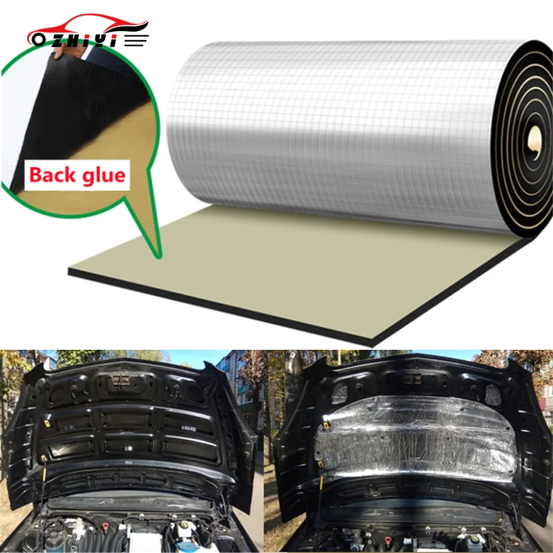 50x200CM NEW Foam Cotton Auto Car Mat Deadener Reduction Noise Sound