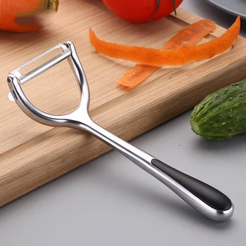

Kitchen Gadget Fruit Vegetable Peeler Stainless Steel Potato Cucumber Peeler Kitchenware Ultra Sharp Potato Swivel Blade