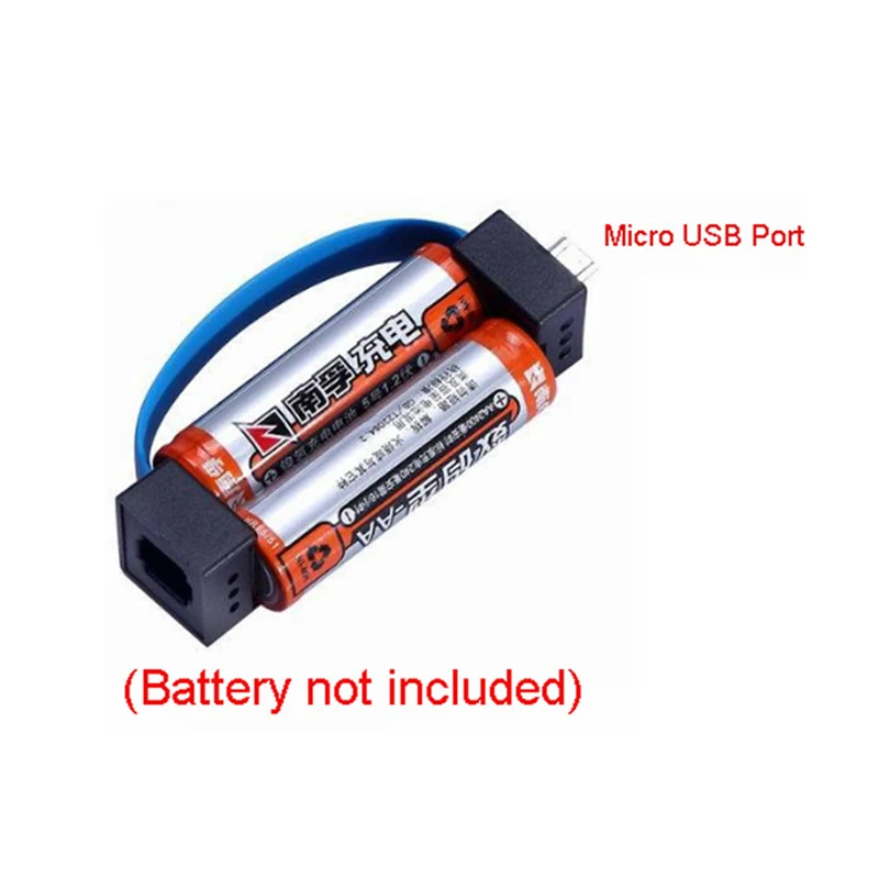 Портативное магнитное АА/ААА зарядное устройство Micro USB для телефона Android