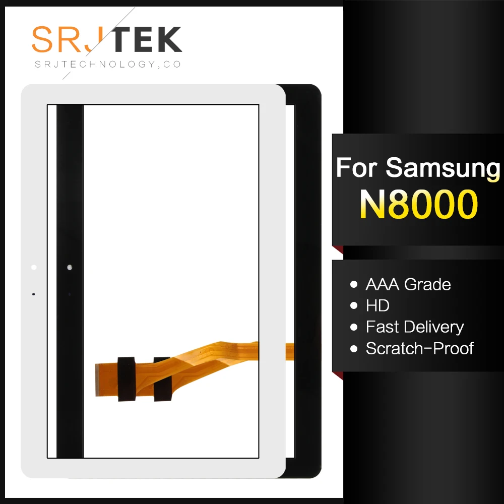 SRJTEK 10 1 дюйма для Samsung Galaxy Note N8000 N8010 N8013 сенсорный экран дигитайзер внешнее стекло
