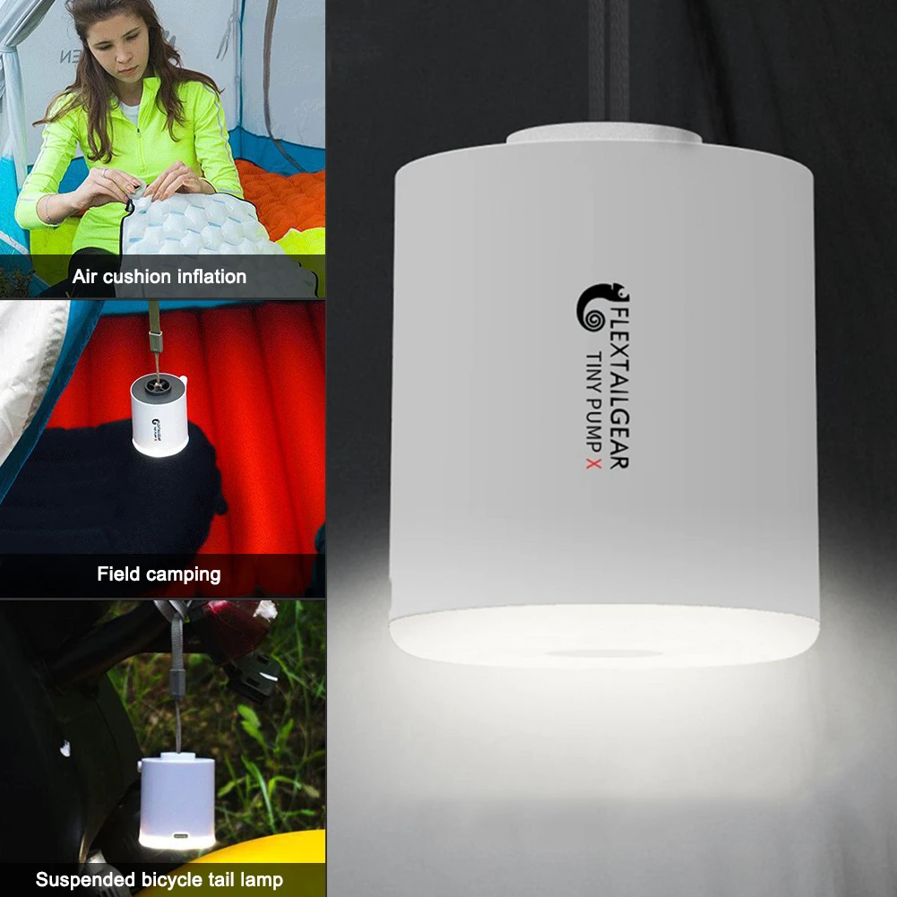Camping Light Tiny Air Pump Inflatable Mini Electric Outdoor 祝開店！大放出セール開催中