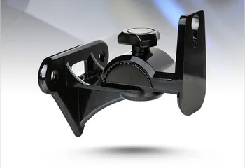 

GU8B 1 Piece Zinc Alloy Universal Surround Speaker Wall Mount Bracket Rotating Speaker Hanger Loading 15kgs 33lbs