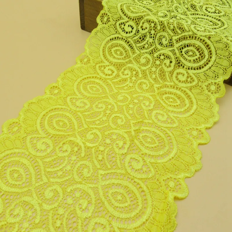 3 м/рулон цветная эластичная кружевная отделка лента вышитая сетчатая ткань