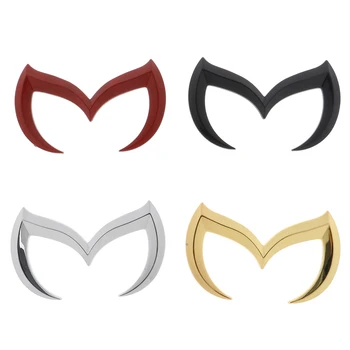 

4 Colors Universal stickers For Mazda 3D Car Stickers And Decals For Mazda Sticker Wall Auto Emblem Logo Vinyl Sticker Car