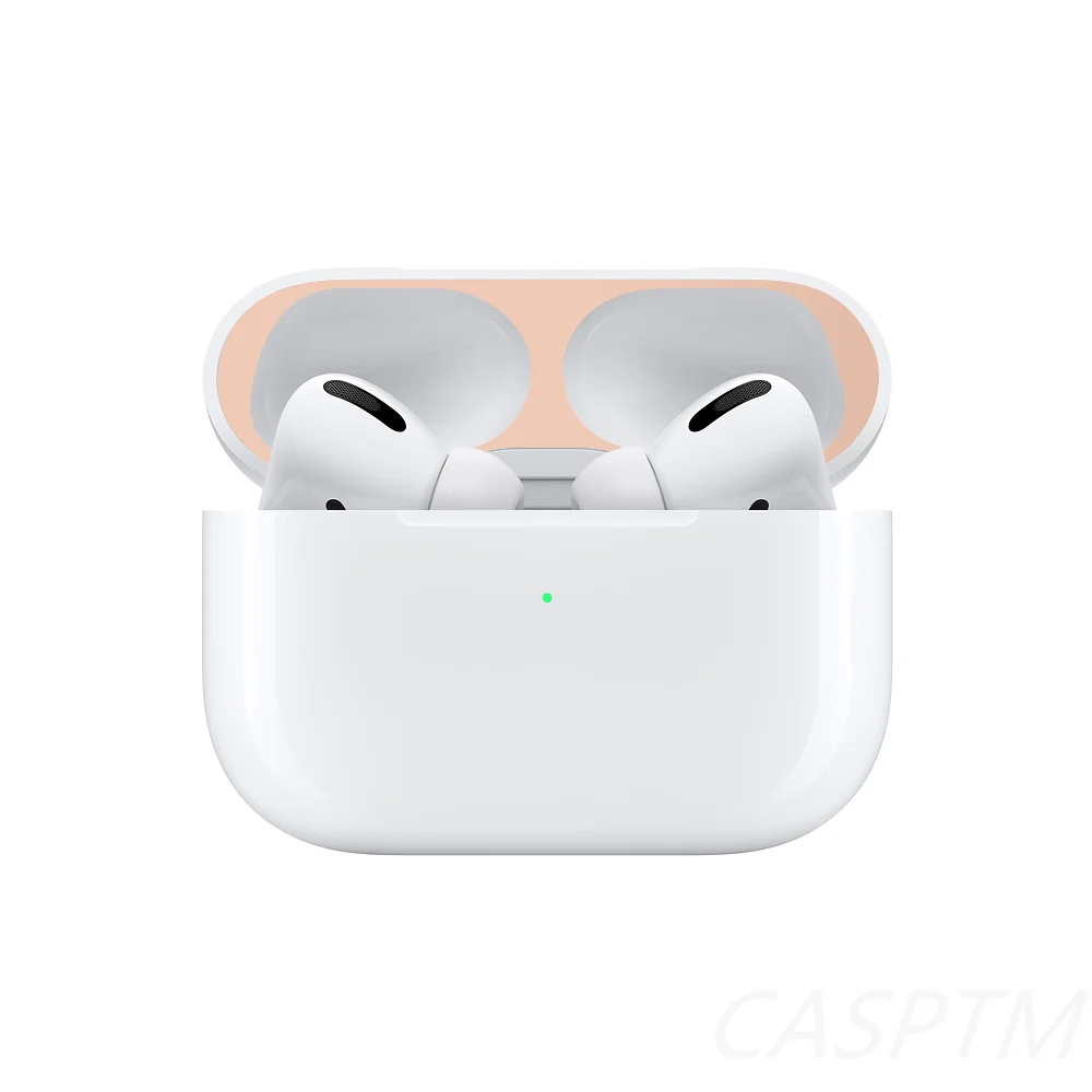1 шт Металлическая Пылезащитная наклейка для Apple AirPods Pro, пылезащитная защитная наклейка, защитная пленка для Air Pods 3