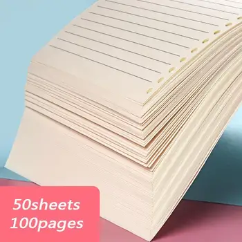 

100gsm Notebook Filler Paper A5 6 20 Holes B5 9 26 Holes Spiral Journal Planner Paper Pages Dotted Grid Blank Notebook Paper D30