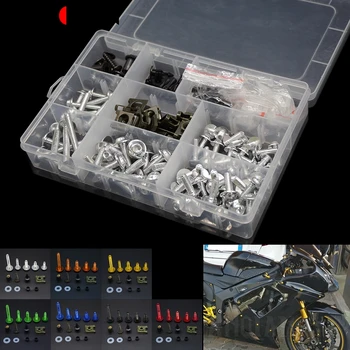 

Universal Motorcycle Fairing Screws Bolts Kit For Triumph SCRAMBLER/STREET Bonneville T120/nero black 769 STREET TRIPLE S R RS