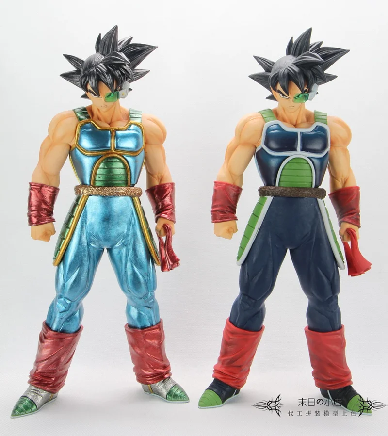 

Bandai Metal Color Dragon BallBadak Go Father Hand Painted Color Hand Gift Figurals Model Dolls Brinquedos