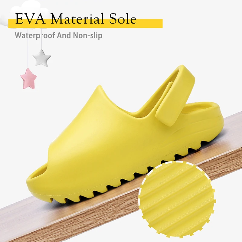 children's shoes for high arches Summer Kids Shoes for Girl Sandals Baby Toddler Non-slip Boys Fashion Beach Slides Bone Resinchildren Lightweight Water Shoes children's sandals near me