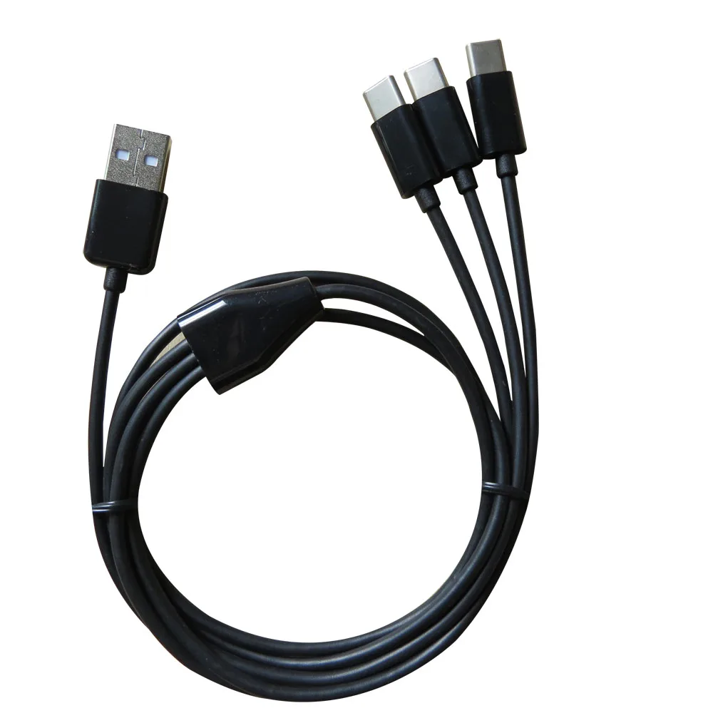 1m 3ft 3 in 1 Type C USB cable Power TYPE Devices At Once | Электроника