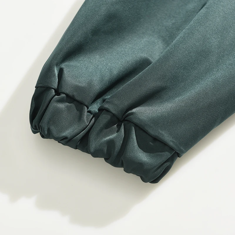 [EAM] Women Drawstring Oversized Ribbon Trench New Hooded Long Sleeve Loose Fit Windbreaker Fashion Autumn Winter 1A8120