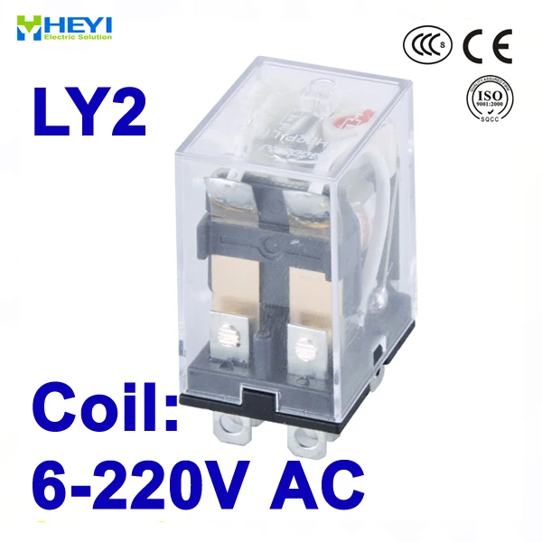 Coil Tegangan 6v 220v Ac Listrik Relay Ly2 General Purpose Relay Power Relay Power Laptop Power Solid State Relaypower Saving Electricity Energy Saver Box Aliexpress